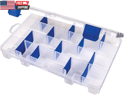 #ad #ad Outdoors 4007 Tuff Tainer Fishing Tackle Box with Zerust Anti Rust Dividers In $8.89