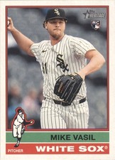 2025 Topps Heritage High Number Mike Vasil RC Chicago White Sox #507