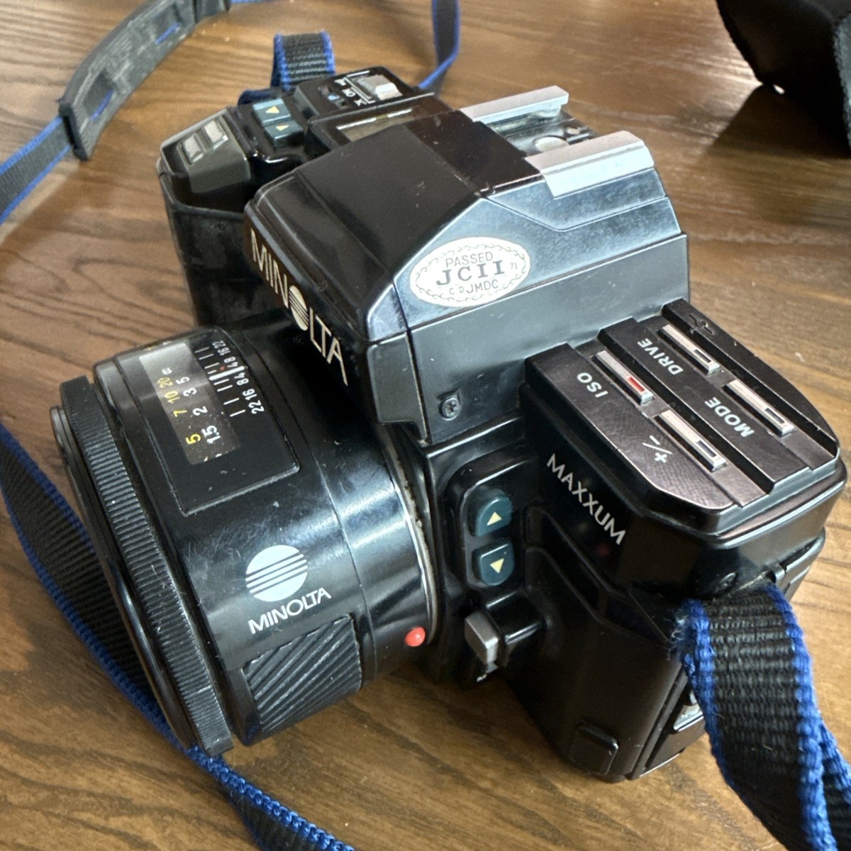 Minolta 7000 AF 28mm F2.8 Lens 49mm Maxxum Camera, with two more
