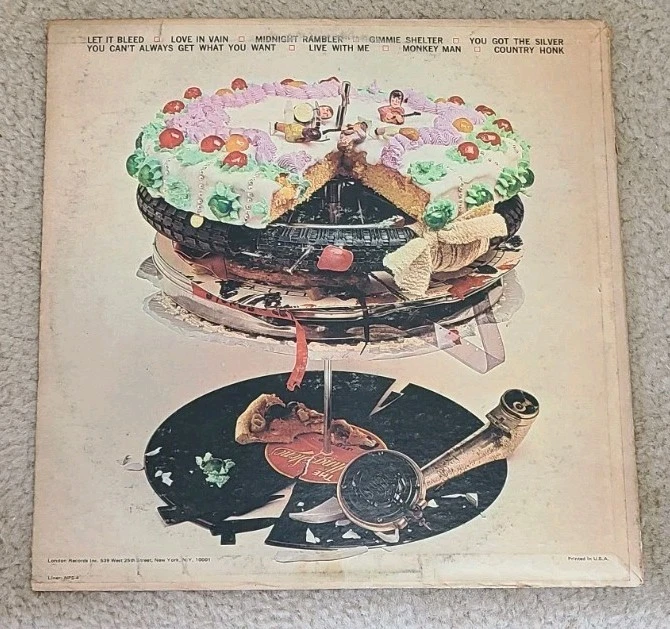 Rolling Stones Let It Bleed Vinyl LP London Records NPS-4 - Image 2 of 4