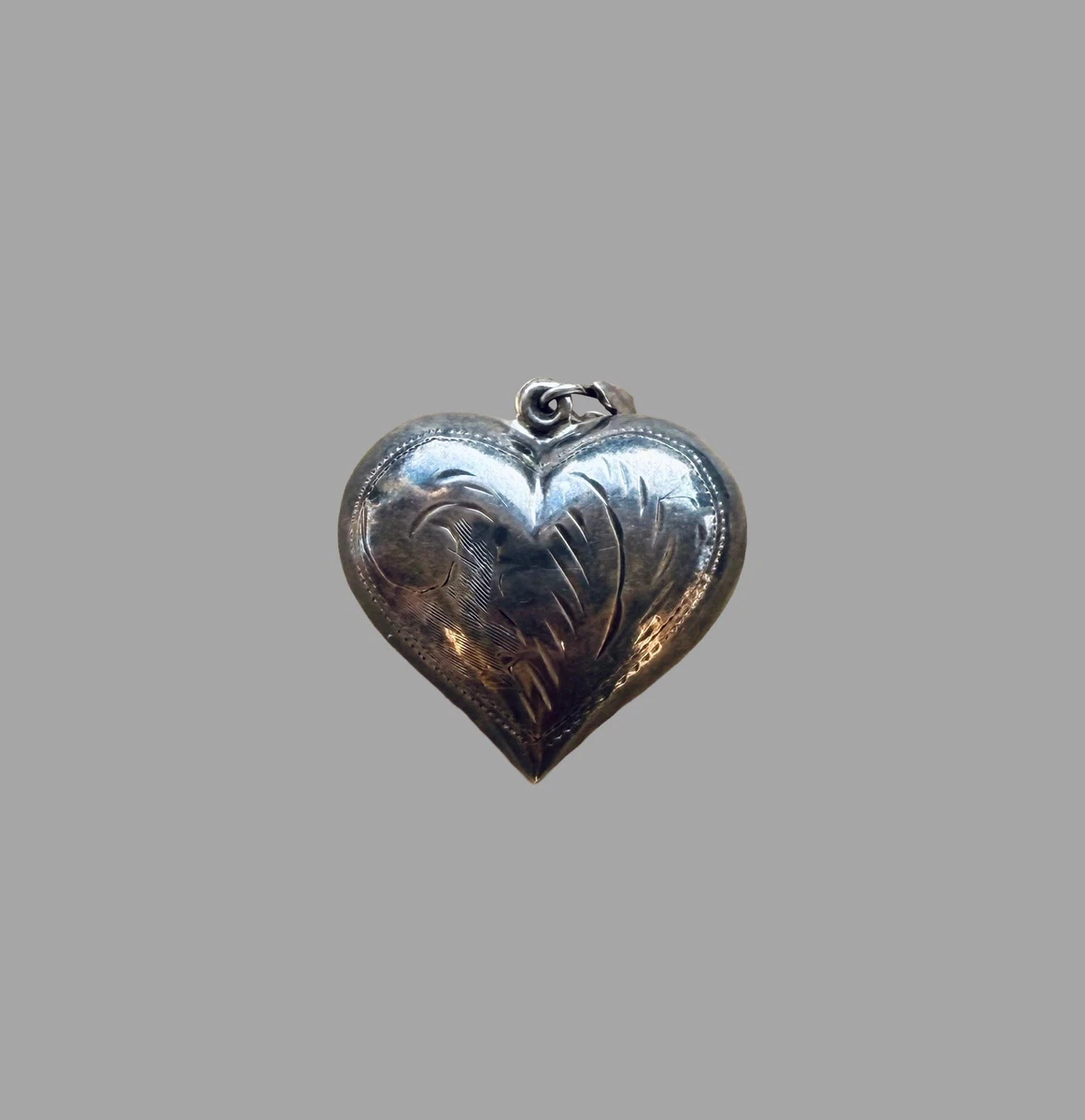 puffy heart pendant products for sale | eBay