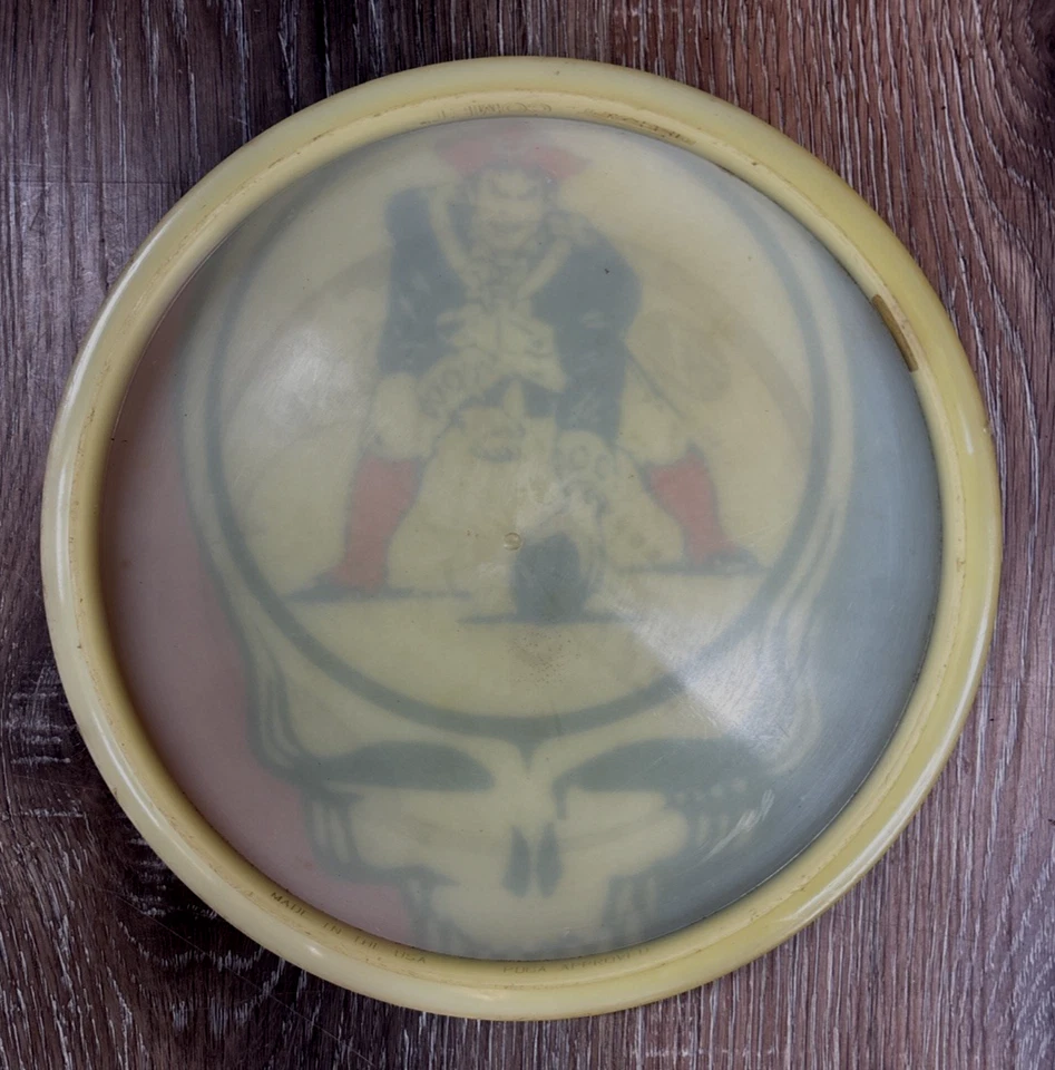 RARE Discraft PFN Glo Z New England Patriots/ Grateful Dead Steal Your Face Logo - Image 3 of 4