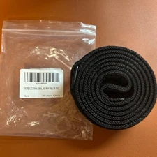 TACNEX No-Scratch Nylon 1 1/2"  Soft  Loop Inner Belt /Hook Clasp/ Size XXXL