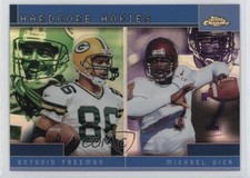 2001 Topps Chrome Combos Refractor Antonio Freeman Michael Vick #TC13 1dm4