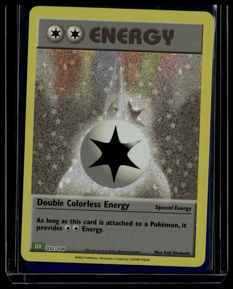 Trading Card Game Classic #032/034 Double Colorless Energy (CLV) - Image 2 of 2