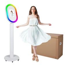 iPad Photo Booth Shell Stand Selfie Station Video Game Expo Photobooth Machine