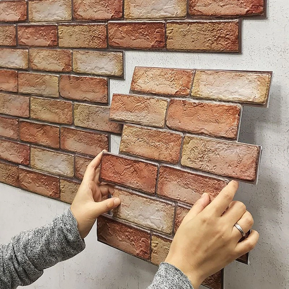 Upgrade Your Space with 10 Peel and Stick 3D Soft Foam Brick Wall