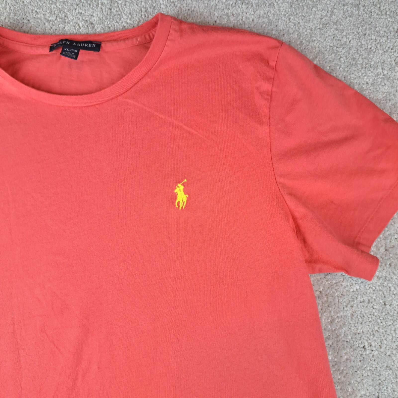 Polo RALPH LAUREN TShirt adolescente unisex pony logo casual preppy scuola colorata