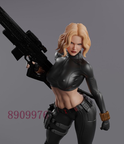 Yelena Belova Black Widow 3D Printing Unpainted Figure Model GK Blank Kit Stock - Picture 13 of 17