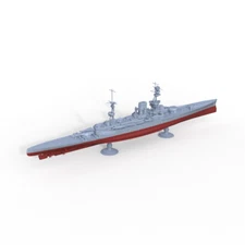 SSMODEL SSC1800594S 1/1800 Military Model HMS Glorious Battlecruiser FULL HULL