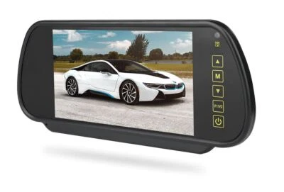 NO BRAND Monitor Specchietto Retrovisore Camper Furgone 7 Pollici