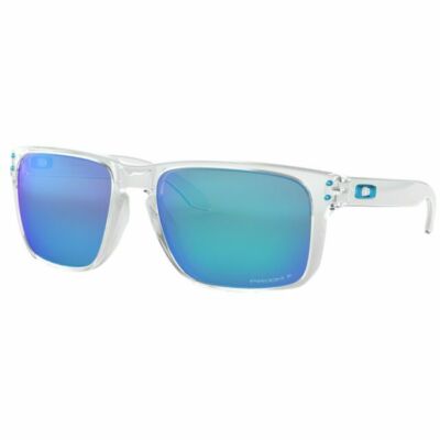 Oakley Holbrook XL Polarized Sunglasses - Polished Clear/Prizm Sapphire...
