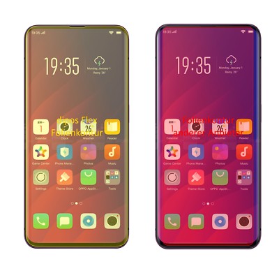 3x Pellicola per Oppo Find X protettiva, rivestimento al 100%, Protezione Flex