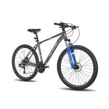 Hiland Aluminum Mountain Bike 21 Speeds, Hydraulic Disc-Brakes, Lock-Out Susp...
