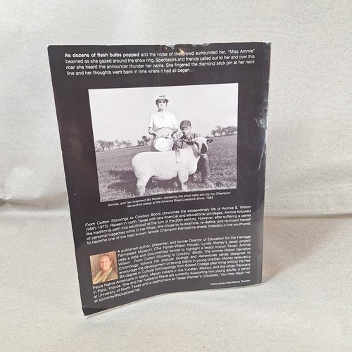 From Cotton Stockings To Cowboy Boots The Ammie Wilson Narrative Lynda Morley PB - Imagen 2 de 6
