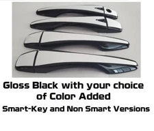 Gloss Black Door Handle Overlays Fits 2013 - 2018 Nissan Altima YOU PICK COLOR