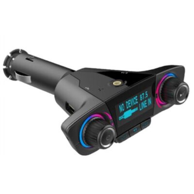 1.3in LED Screen Car MP3 Player FM Transmitter Modulator Bluetooth 4.0 ...