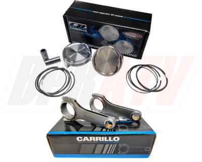 Polaris RZR XP Turbo 93mm CP Carrillo 9.5:1 Pistons CP Carrillo Heavy Duty Rods