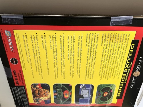 Juego de PC Wing Commander II 2 Vengeance of the Kilrathi edición de lujo 5386 *Leer - Imagen 3 de 6