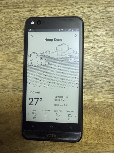 Smartphone YOTAPHONE 3+ tinta electrónica Android en caja ultra RARO - Imagen 5 de 24
