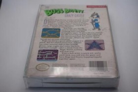 The Bugs Bunny Crazy Castle NINTENDO NES BOX Set IB PROTECTOR TESTED RARE