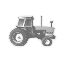 Alli-Chalmers 7045 Tractor Sticker, Farming Sticker, Tractor Decal, Agriculture