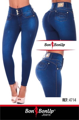 4714 Bon Bon Up Jeans Levanta cola jeans colombianos butt lifter levanta  pompis | eBay