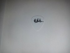 Eddie VAN HALEN His Signature VH White GUITAR PICK R.I.P