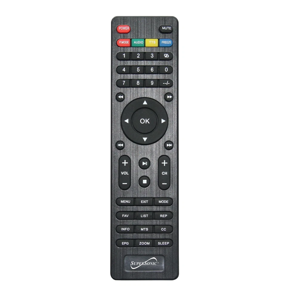 Supersonic SC-2812 12" Portable/Rechargeable LED Digital TV +USB/SD/FM +AC/DC - Image 3 of 4