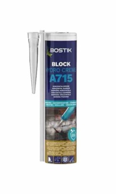 Bostik BLOCK A715 HYDRO LIQUID Horizontalsperre Creme 290 ml  