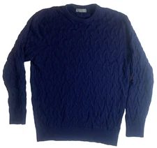 DANIEL CREMIEUX Signature Crew Cable Sweater