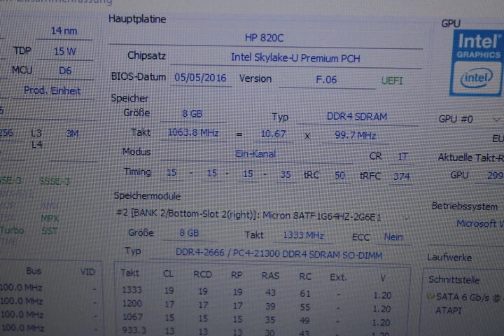 HP Pavilion i5-6200-8gb ram-256gb ssd(FL2455-R40) - Bild 4 von 4