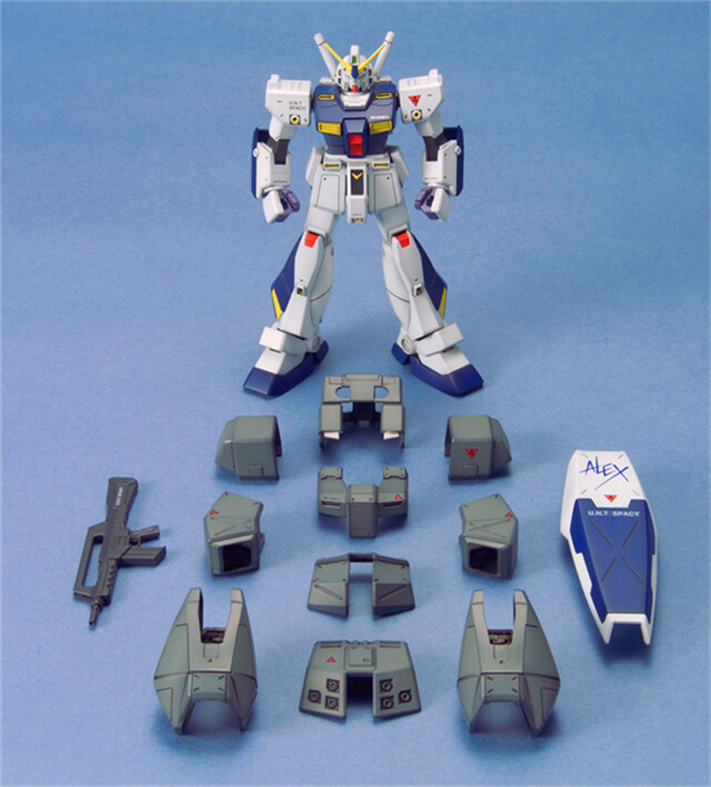 ロボット HG RX-78 NT-1 MS-18E MS-06FZ ROBOT SPIRITS (SIDE MS) RX-78NT-1 Gundam NT-1 & Chobam Armor