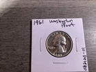 1961 Washington 90% Silver Proof Quarter 082120 01i