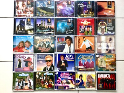 CD Sammlung, 25 CDs,  z.B. Calimeros, Höhner, Heino, Vicky Leandros, Neu & OVP!