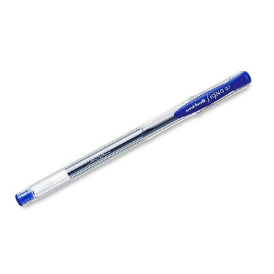 Penna Gel Retrattile Uni-Ball Signo UMN-155-07 – Punta 0,7 Mm, Inchiostro Fluido Nero/Blu, Confezione 6 Pezzi