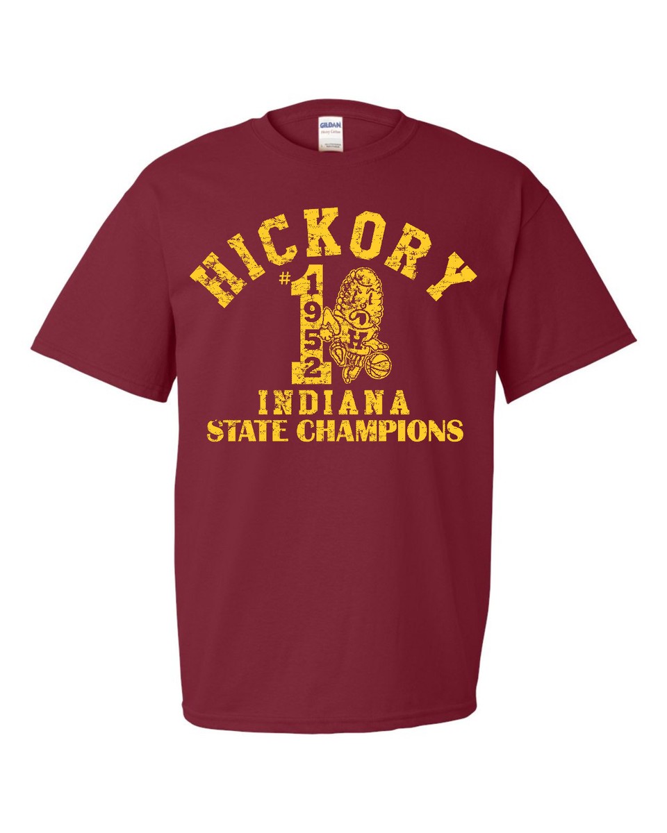 Hickory High School 1952 Indiana State Champion Men's Tee Shirt