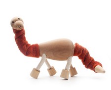 Now only £5  - Wooden Dinosaur By Anamalz. Brontosaurus.