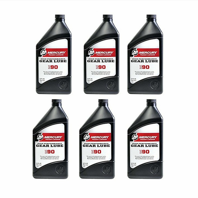 Mercury High Performance Gear Lube Oil SAE90 Quart 92858064K01 6