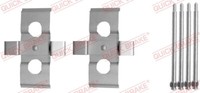 Quick Brake 109-1635 ZubehöRkit, Scheibenbremsbelag FüR MERCEDES-BENZ