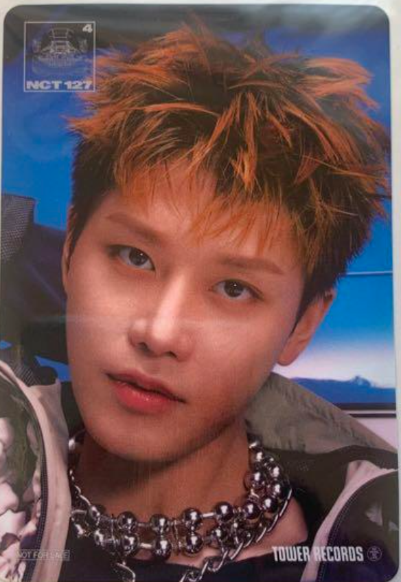 NCT127 2 Baddies Tower records Limited Official Photo card POB NCT