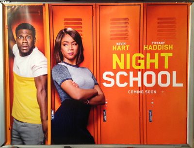 Cinema Poster: NIGHT SCHOOL 2018 (Advance Quad) Megalyn Echikunwoke Kevin Hart