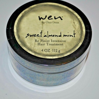 Wen Chaz Re Moist Intensive Hair Treatment Sweet Almond Mint 4 Oz