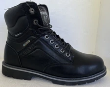 HI-TEC X-T Mens Work Boots - Steel Toe Size 11 M Black