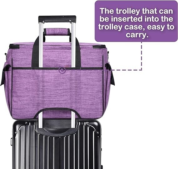 Sewing Machine Cab55 Carrying Bag With Removable Jordan Brother