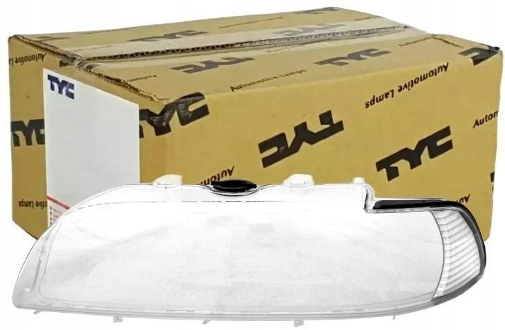 Verre de phare avant gauche pour BMW 5 E39 en verre synthétique premium