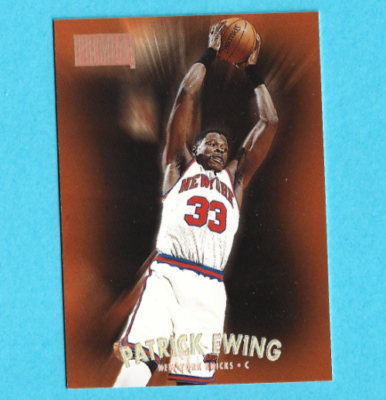 1997-98 SkyBox Premium New York Knicks Basketball Card #37 Patrick