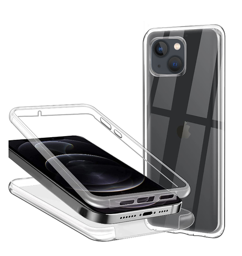 Funda Doble Delantera + Trasera Transparente Para Apple iPhone 13 Mini 5.4" | eBay