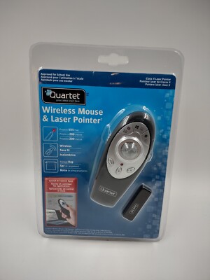 Quartet Wireless Laser Pointer And Mouse ~ 84503