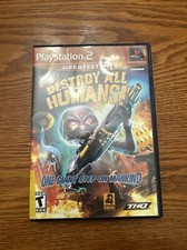 Destroy All Humans (Sony PlayStation 2, 2005) Tested Works